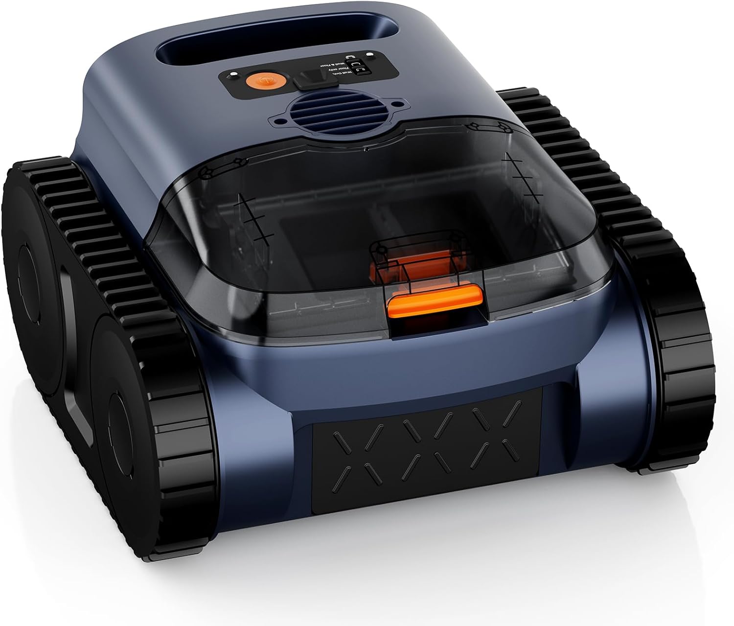 Cordless Robot Robotic Pool Cleaners 180W Suction Auto Vacuums Wall Climbing Waterline Scrubbing Cleaning Pool Vacuum for Inground Above Pools up to 2100 Sq.Ft