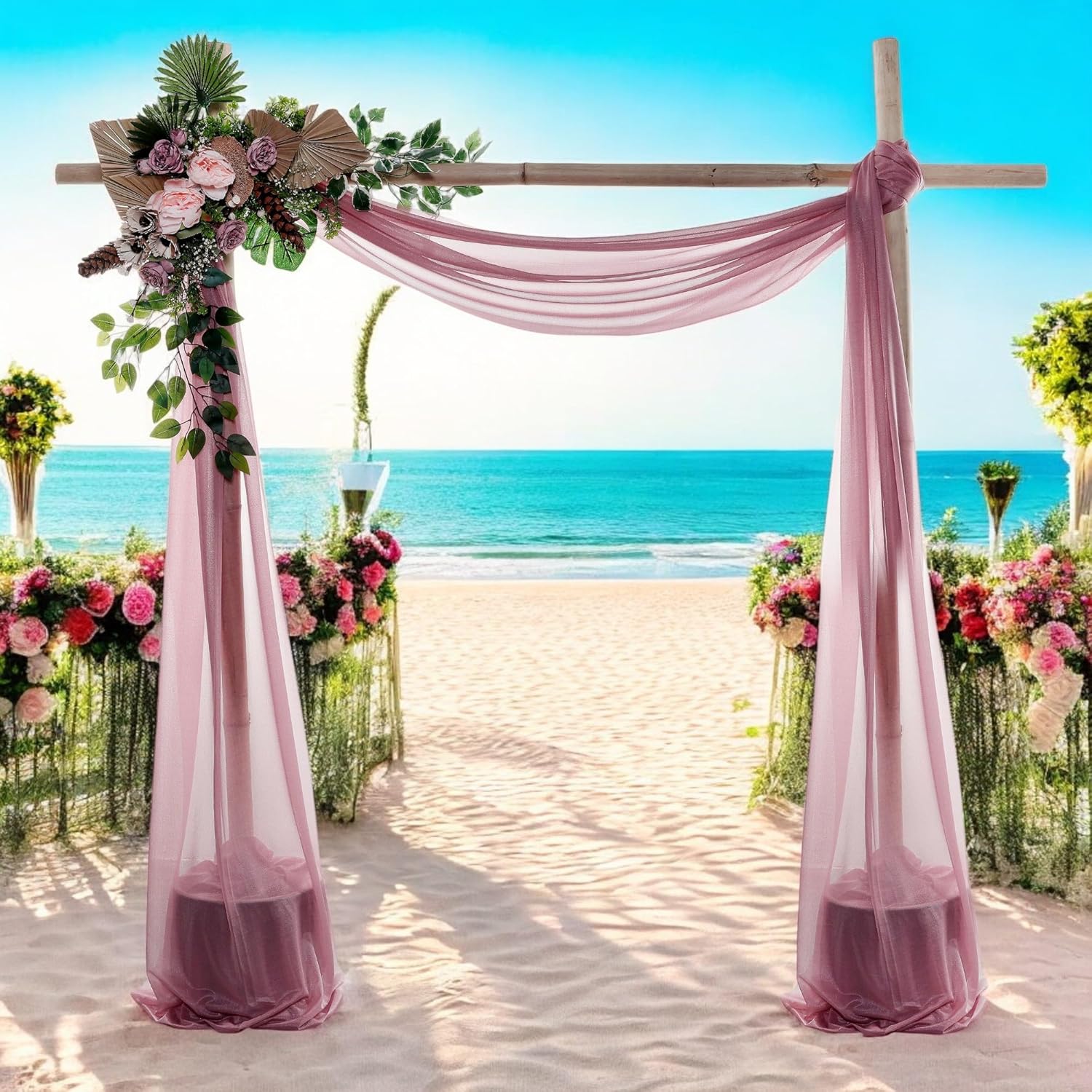 MDS Halloween Chiffon Draping Fabric - 1 Panel, 30