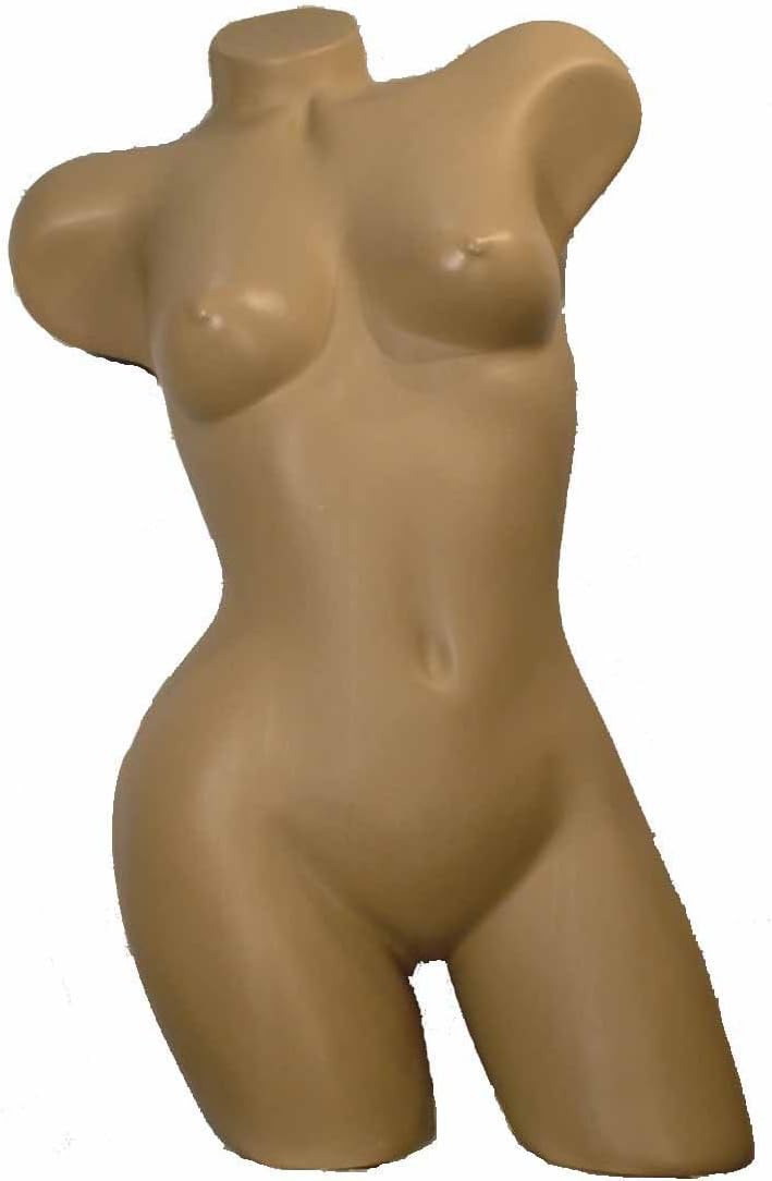 Flesh Female Posing Mannequin Torso. 35