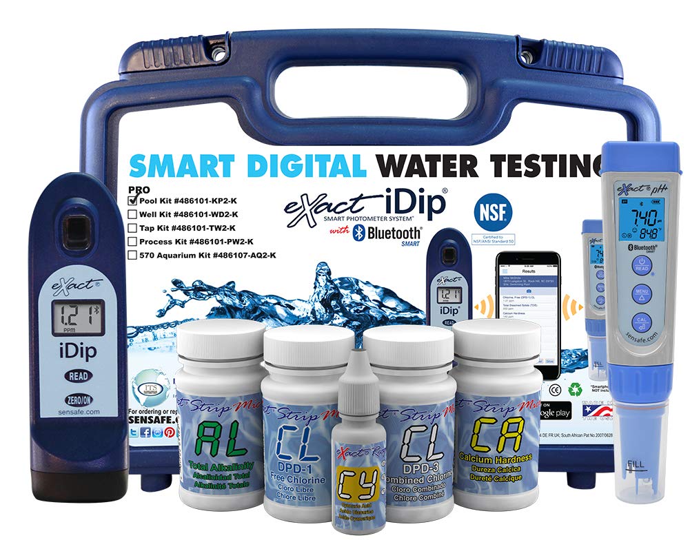 Industrial Test Systems Exact iDip Pool Professional Test Kit, (486101-KP2-K)
