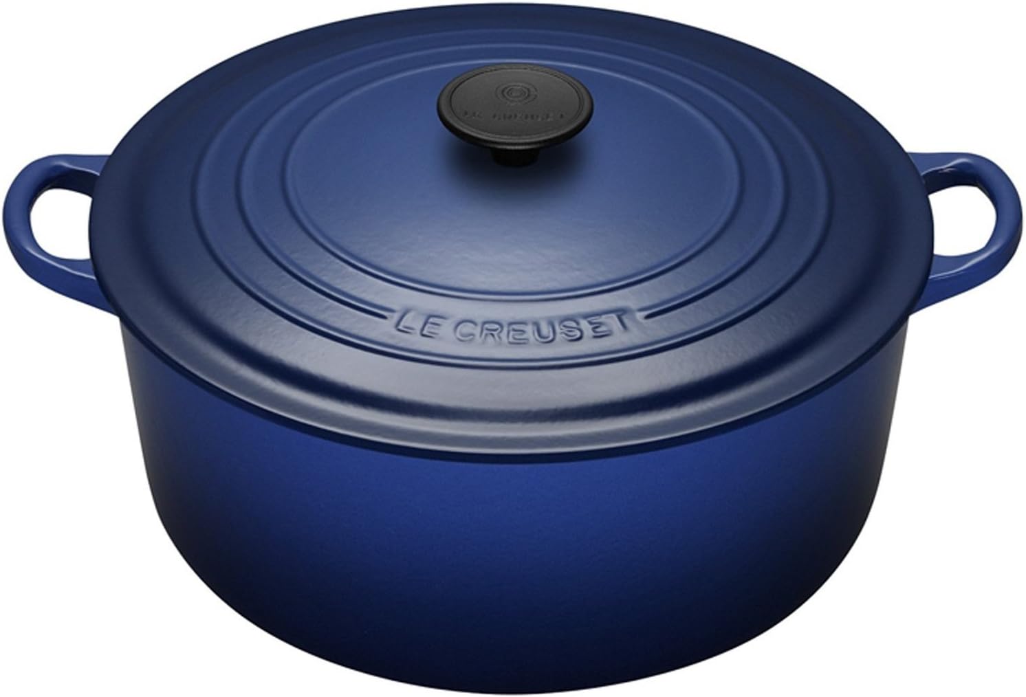 Le Creuset Enameled Cast-Iron 9-Quart Round French Oven, Cobalt