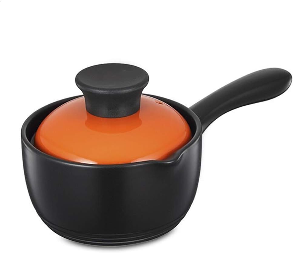 Milk Pot Casserole Cookware Cookware-High Temperature Resisting Durable Easy Cleaning Nonstick Pan Diameter 16cm