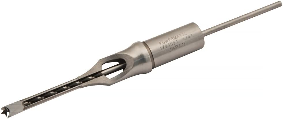 Powermatic 1/4-Inch Premium Mortise Chisel and Bit (1791091),Silver