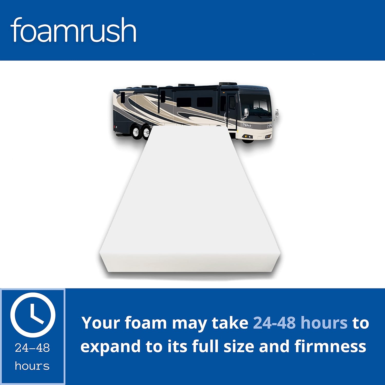 FoamRush 4-Inch Bunk (28