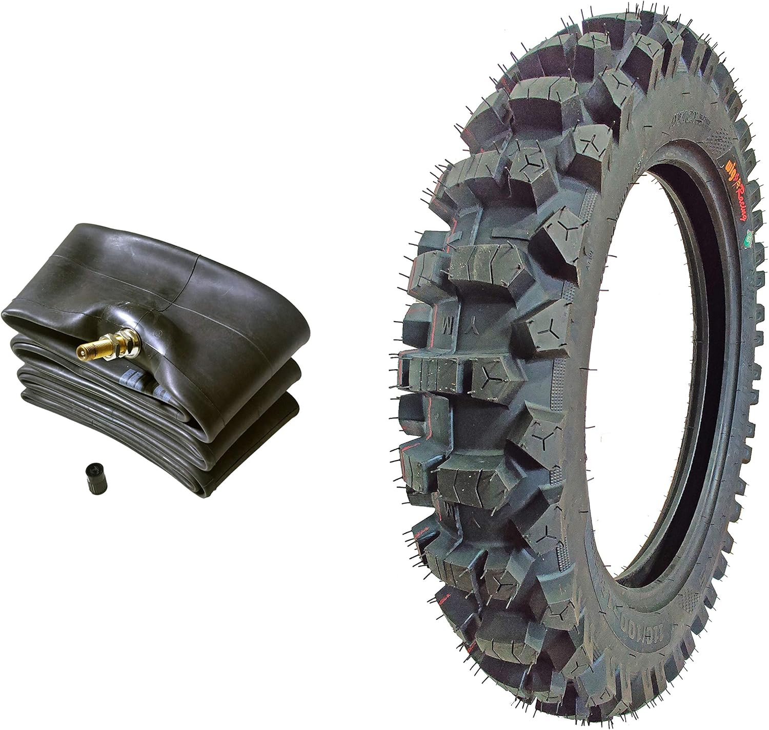 110/90-19 Off Road Dirt Bike Motocross Tire and Tube Combo