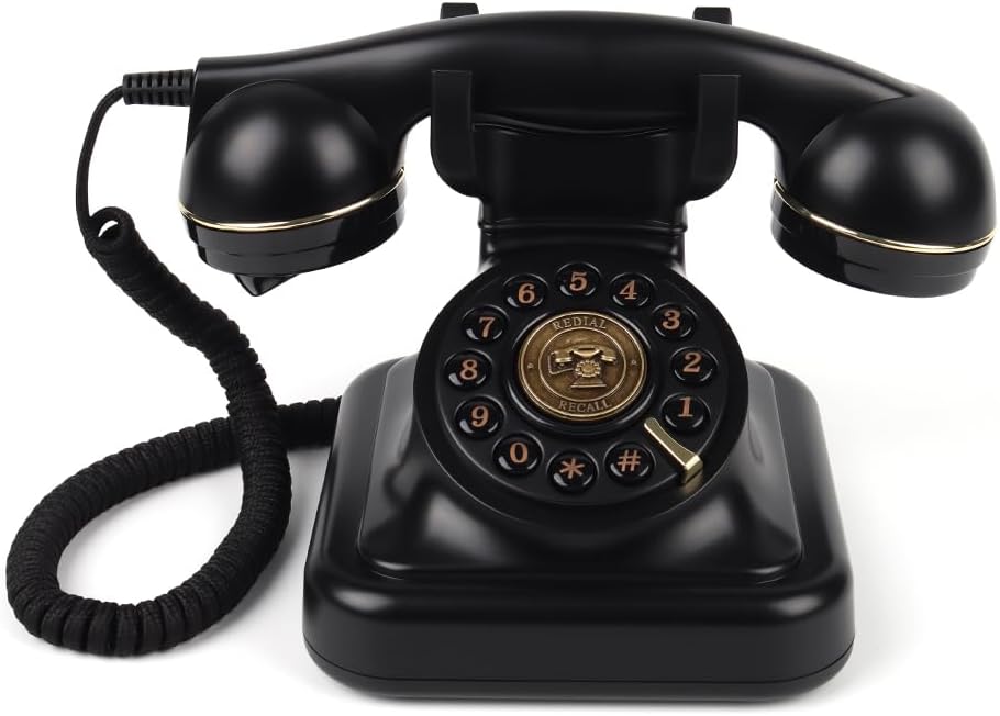 Audio Guest Book Wedding Phone, Audio Gueestbook for Recording Guest Messages, Audio Guest Book Phone for Wedding, Baby Shower, Guaduation, Engagement Party(White)