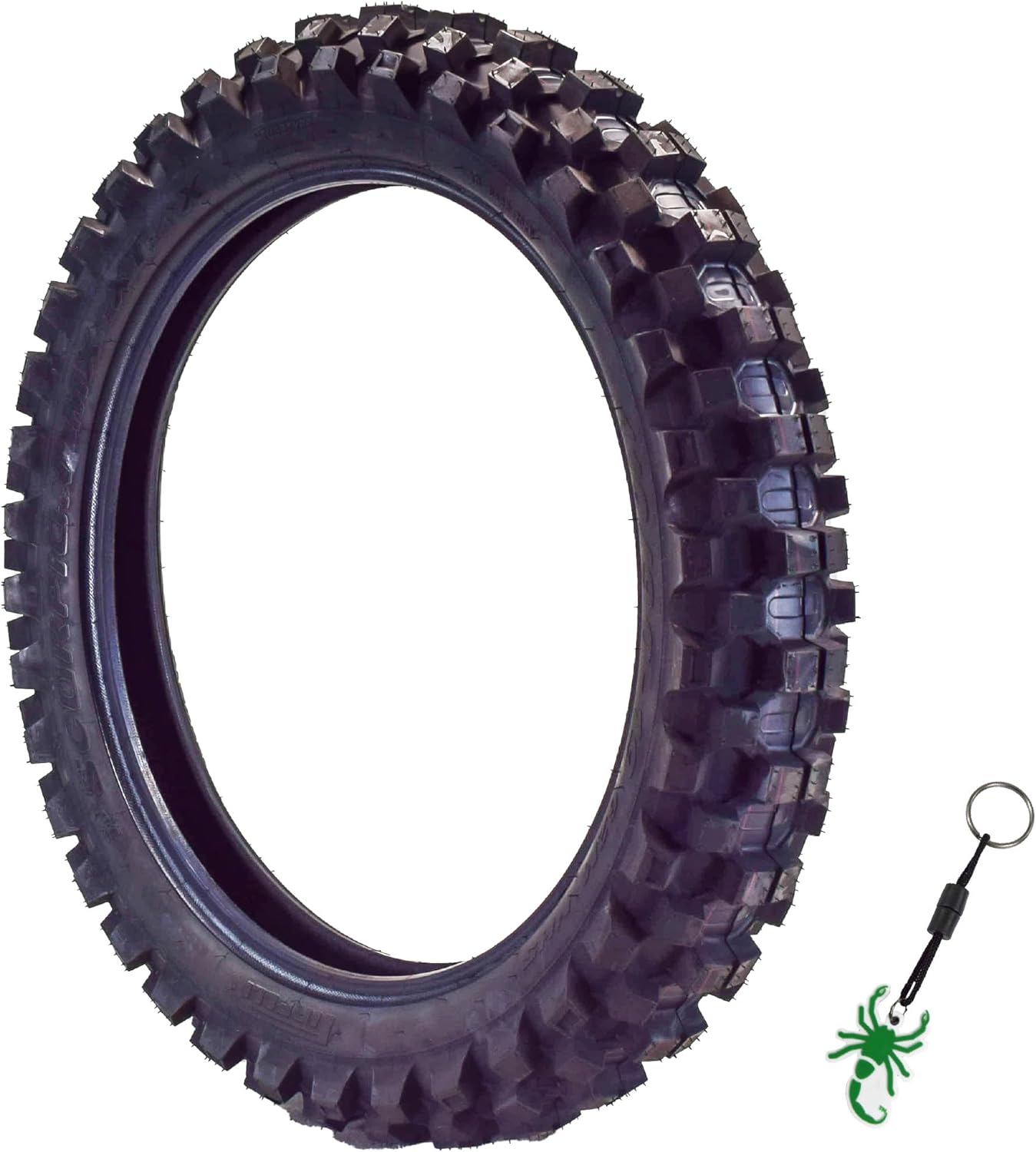 Pirelli Scorpion MX Extra X 110/90-19 Rear Dirt Bike Tire with Keychain - Single