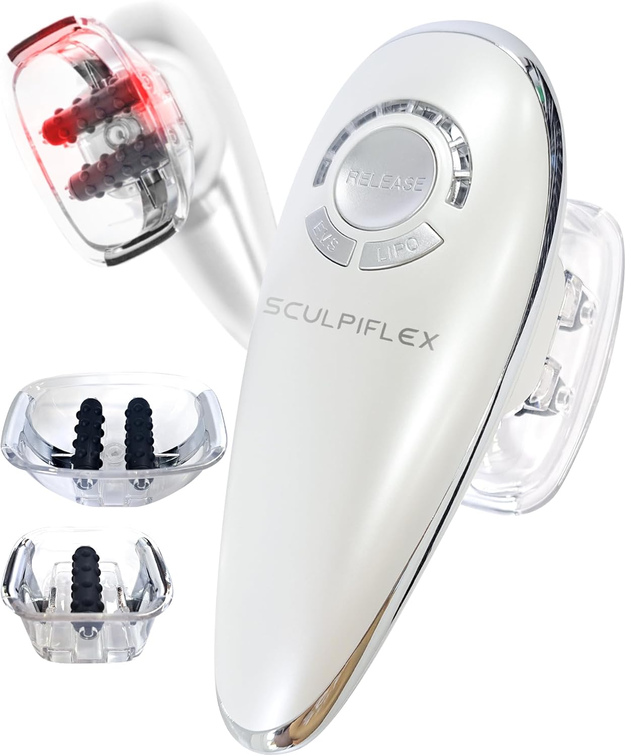 Official Upgraded Cellulite Machine, Portable 3-in-1 Full Kit, Basic Sculpt Kit, Rid of Cellulite, and Fade Stretch Marks Across The Abdomen, Back, Legs, and Buttocks