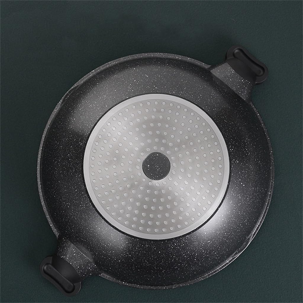 Large Frying Pan Non-stick Induction Cooker Household Ear Gas Stove Special-purpose