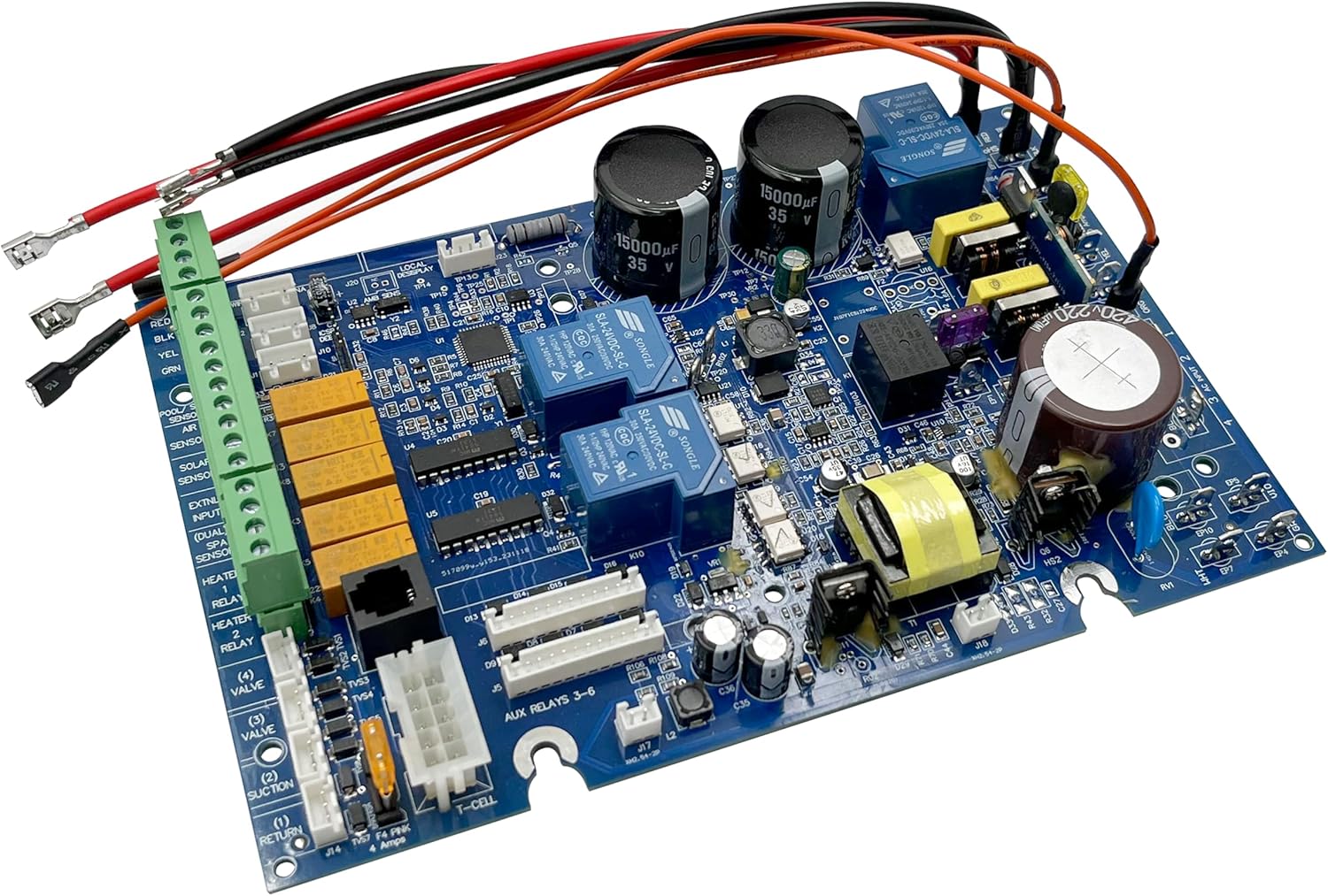 GLX-PCB-PRO Main Printed Circuit Board Replacement for Hayward Goldline ProLogic Automation and Chlorination PL-P-4,PL-PS-4,PL-PS-8-V,PL-PS-8,PL-PS-16 Unit