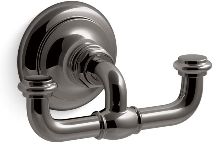 KOHLER 72572-TT K-72572-TT Artifacts Double Robe Hook, Vibrant Titanium