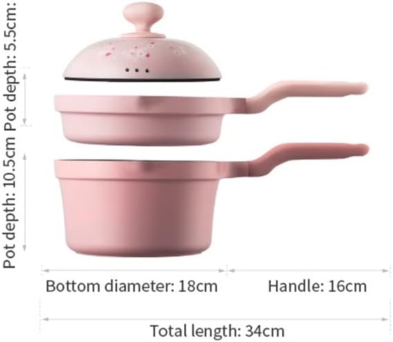 Nonstick Cookware Set Pan Pan Pan With Lid Set For All Induction Cooktops 18cm