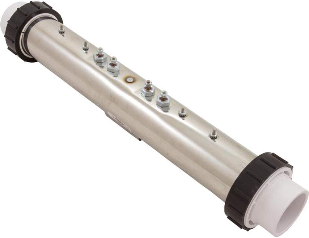 Hydro-Quip Ultimate Heater, Flow Thru, Dual Element 11 Kw, 3in. X 19.250in. 26-0054-K