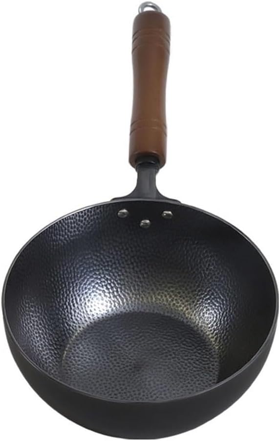 Small Iron Skillet Complementary Household Small Milk Pan Frying Pan Uncoated Milk Pan