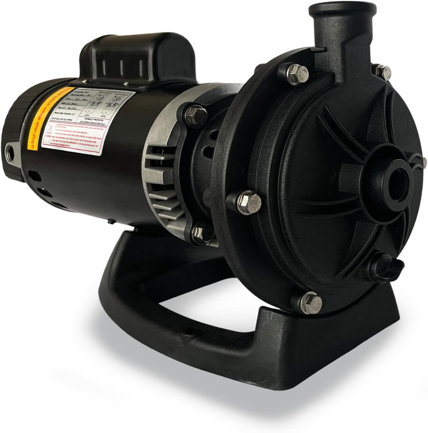 PB4-60 Booster Pump 3/4 HP with 60 Hz, Replacement Pump Compatible with Polaris Side Pool Cleaners Vac-Sweep 280, 380, 480, 3900, 180 Series, 115/230V with Hose & Fittings Included