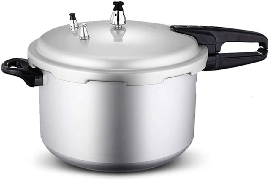 5.5L Aluminium Alloy Kitchen Pressure Cooker Gas Stove Cooking Energy-Saving Safety