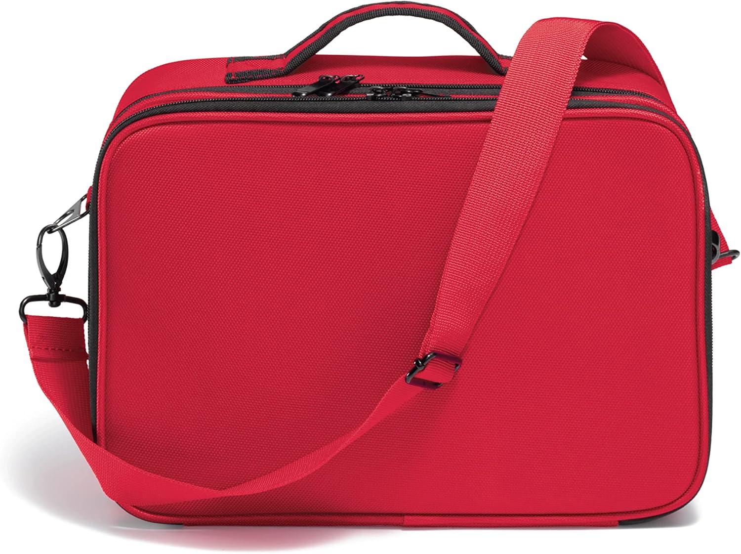 Prym Nähkoffer Deluxe S Sewing box, 34 x 24 x 11,5 cm, Red