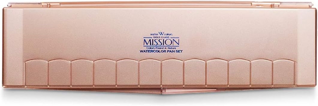 Mijello Mission Gold Watercolor Set, 24 Colors, 1 Set (MPW2024), Assorted