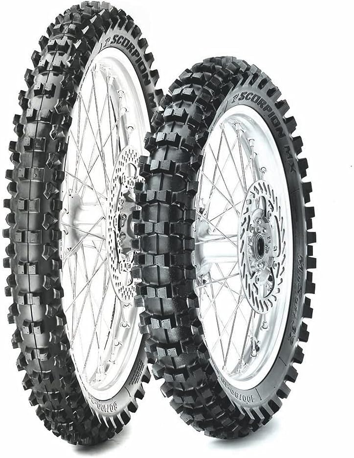 Pirelli MX Mid Soft MXMS 32 Front Tires - 80/100-2