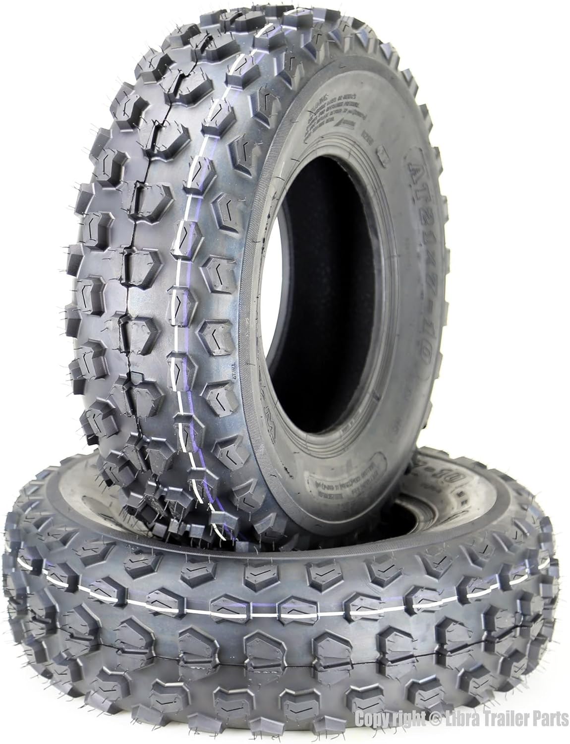 WANDA Sport ATV tires 21x7-10 21x7x10 6PR Knobby (Set of 2)