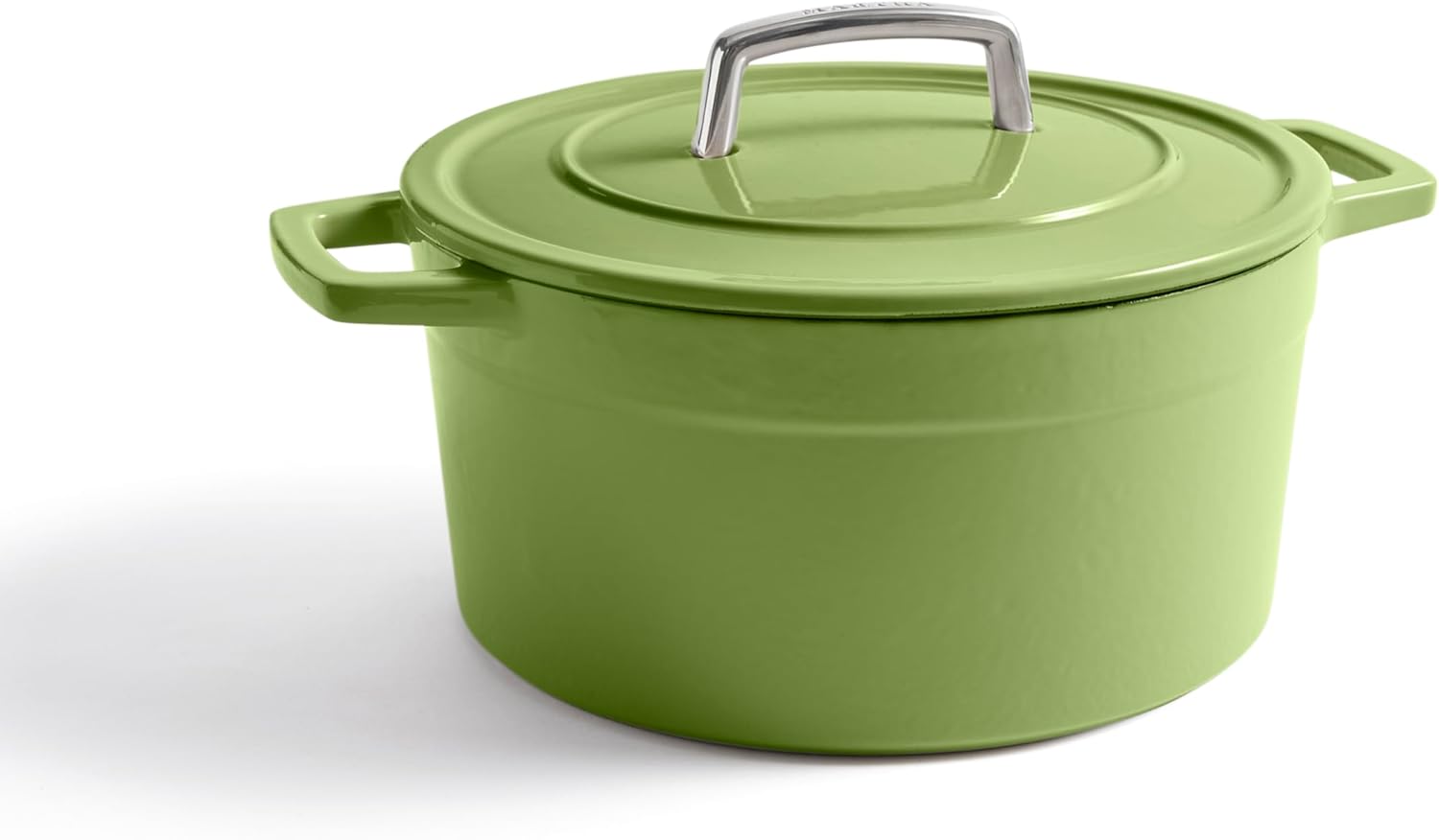 Martha by Martha Stewart 5 QT Enameled Cast Iron Dutch Oven w/Lid - Bay Leaf