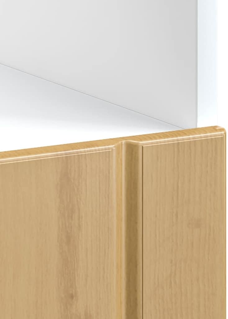 vidaXL Oven Cabinet Artisan Oak Engineered Wood Compact Adjustable Feet