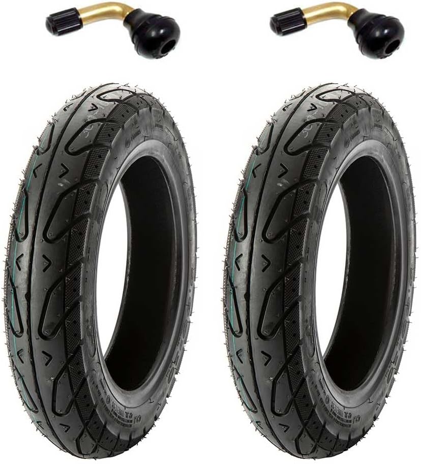 MMG Tubeless Tire 3.50-10 (Two Tires + Valves, 3.50-10)