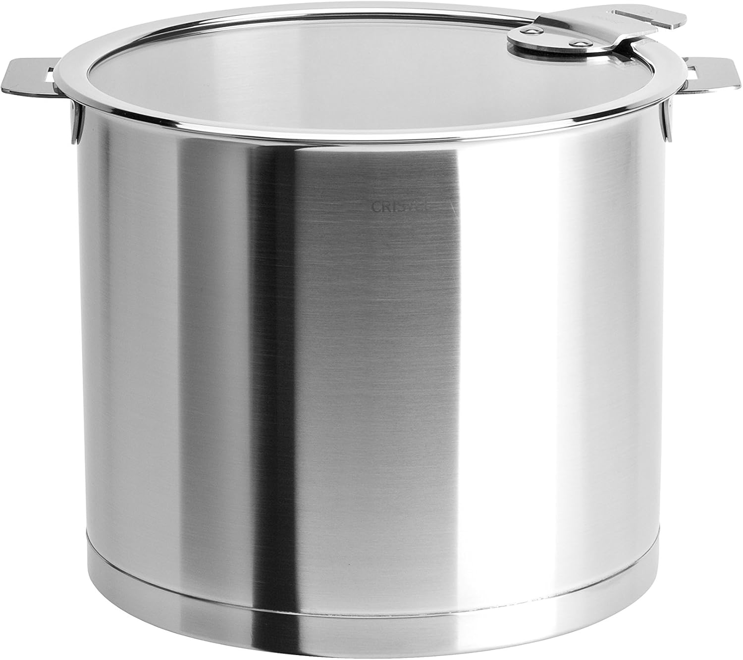 Cristel Strate Stockpot, 7.5 quart, Silver