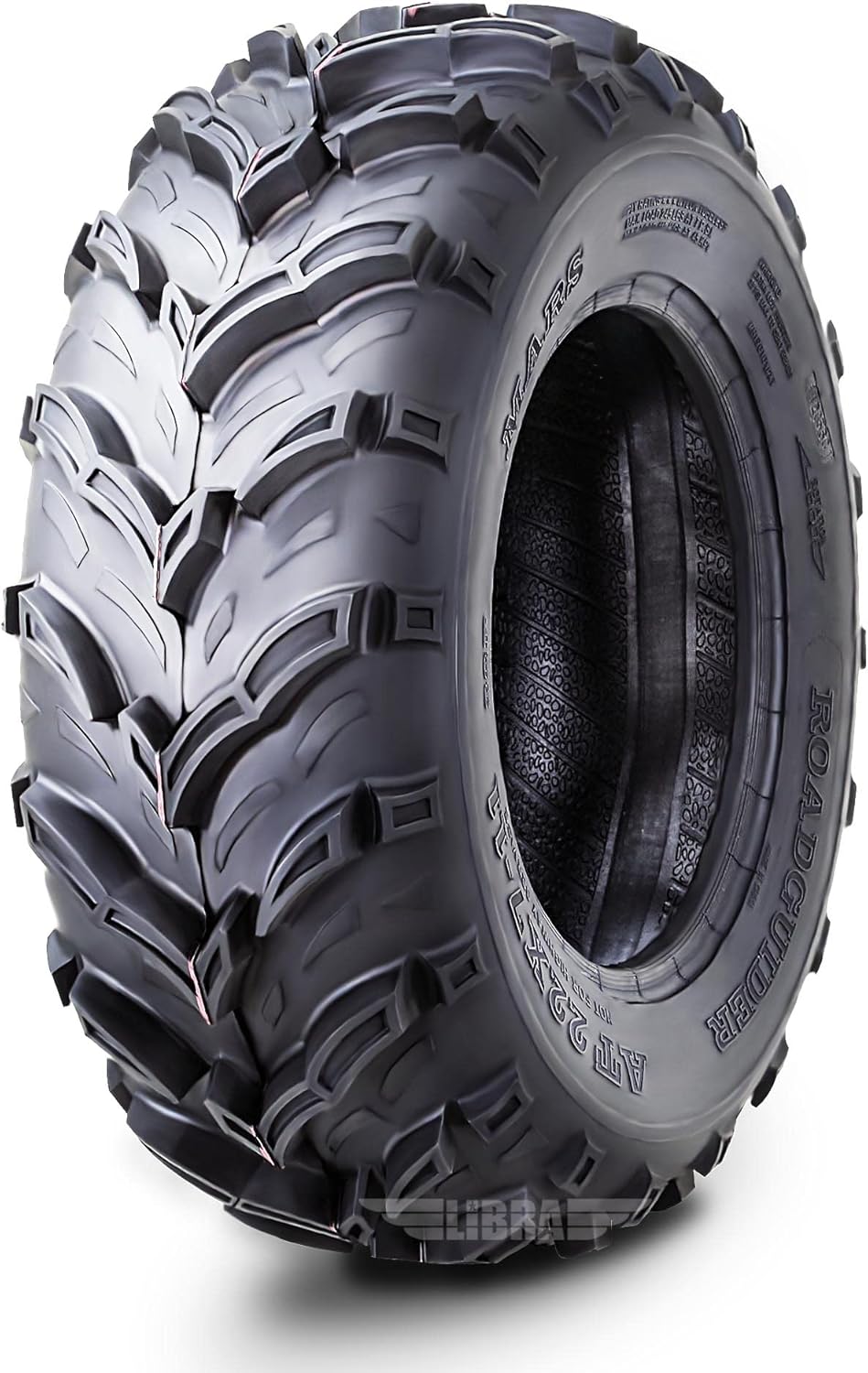 ROADGUIDER Set 2 Road Guider ATV Mud Tires 22x7-11 22X7X11 6PR 20mm deep tread compatible for Honda Recon 250 Suzuki Ozark 250