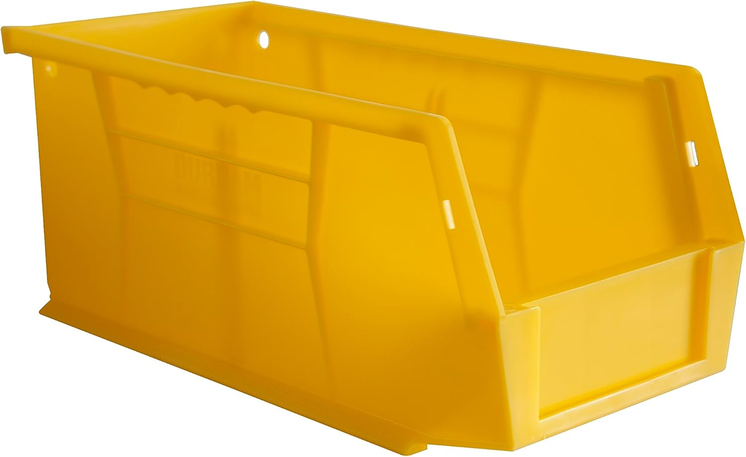 Durham PB30230-21-PKG Plastic, Hook-On-Bin, 6 X 11 X 5, Yellow, PKG OF 12