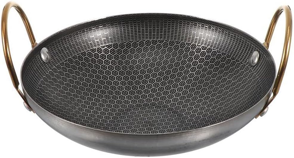 Stainless Steel Cooking Pots Ear Seafood Pot Fondue Ramen Noodles Pan Thicken Wok Kitchen Cookware