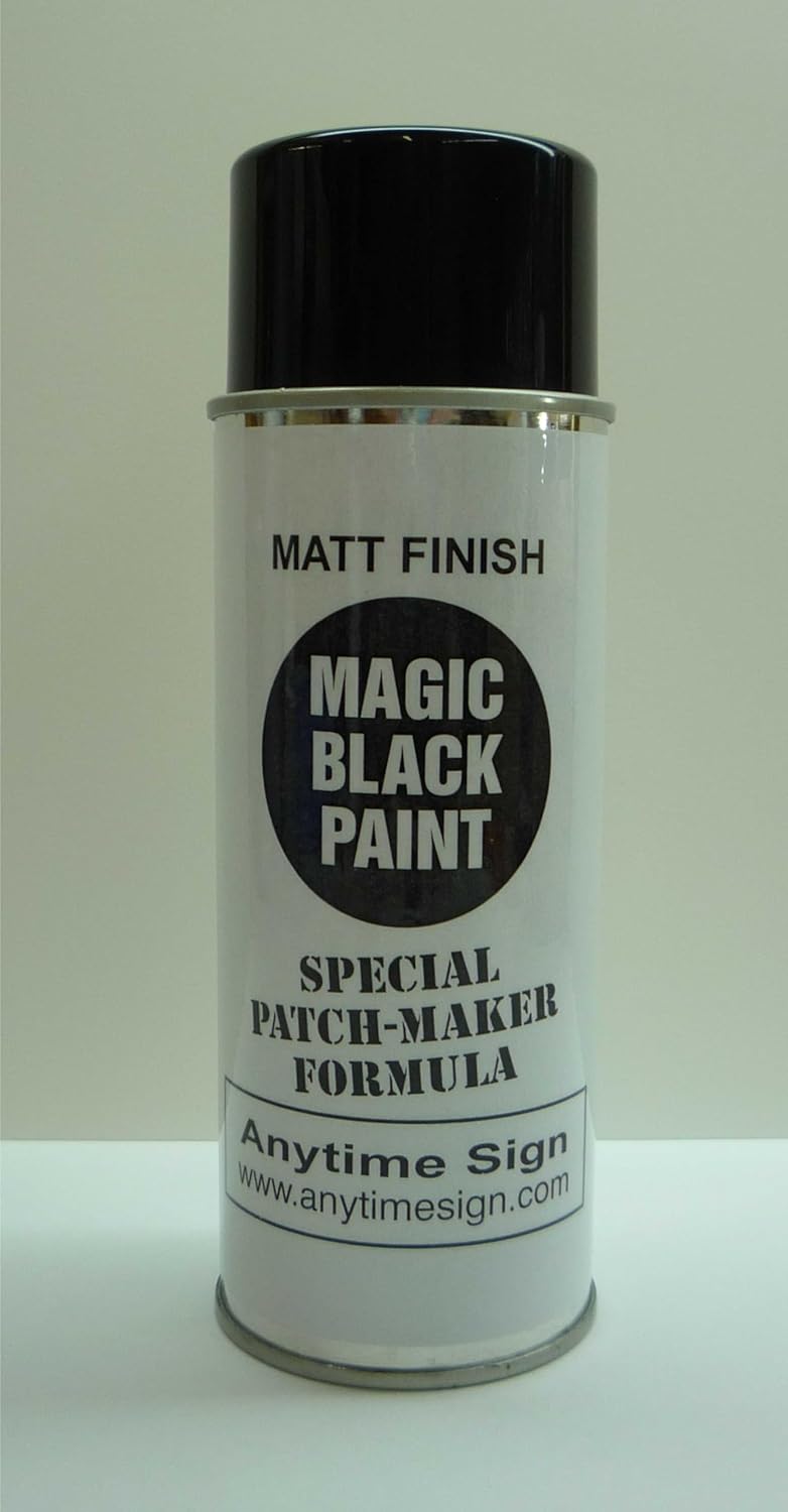 Infrared Night Vision Transparent Magic Black™ Special Formula For Patch Makers MATT Spray Paint 16 ounce can. THIS LISTING IS FOR THE MATT VERSION.