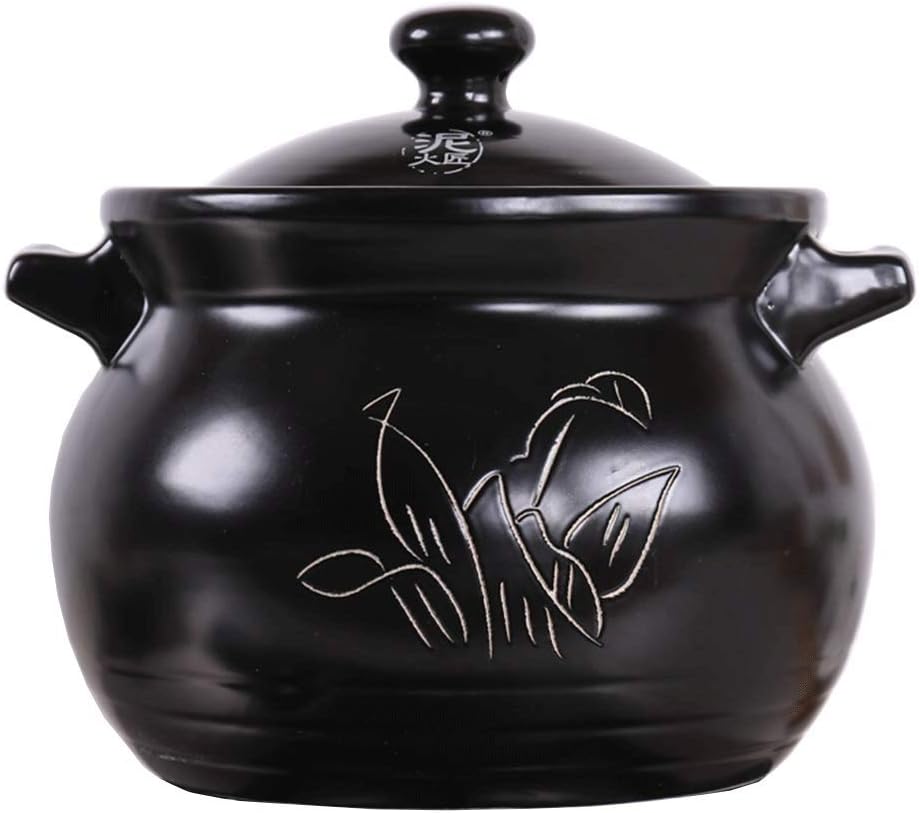 Casserole,Chinese Medicine Handmade Pot Pot Old-Fashioned Home Herbal decocting Pot Casserole Pot