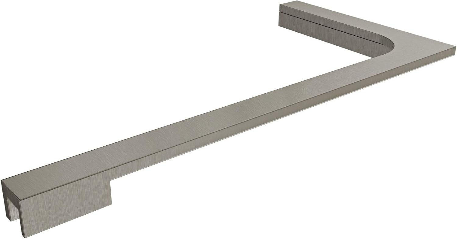 DreamLine SHDRAC2002504 L-Bar, Brushed Nickel