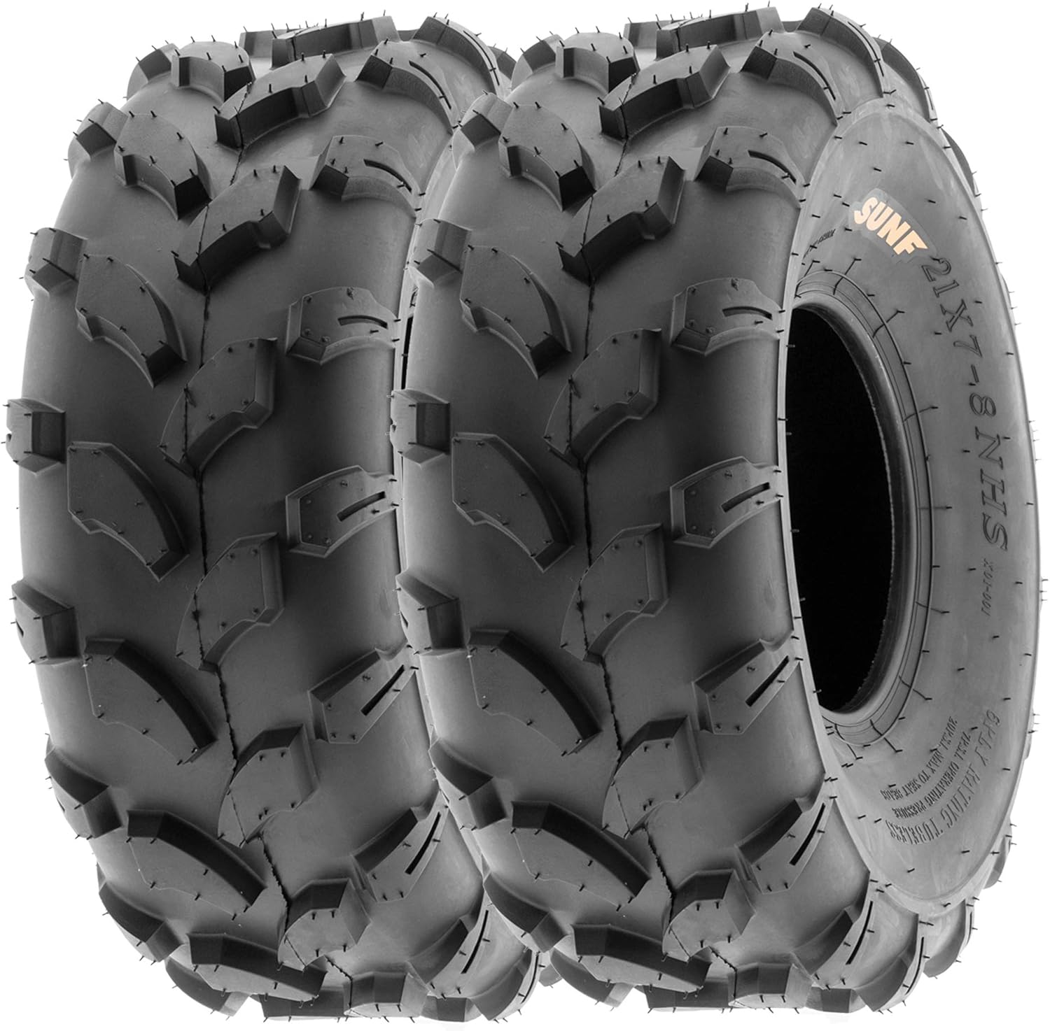 SunF 18x7-8 ATV UTV Muddy Sandy Tire 18x7x8 Mud Sand 6 PR A003 - PAIR of 2