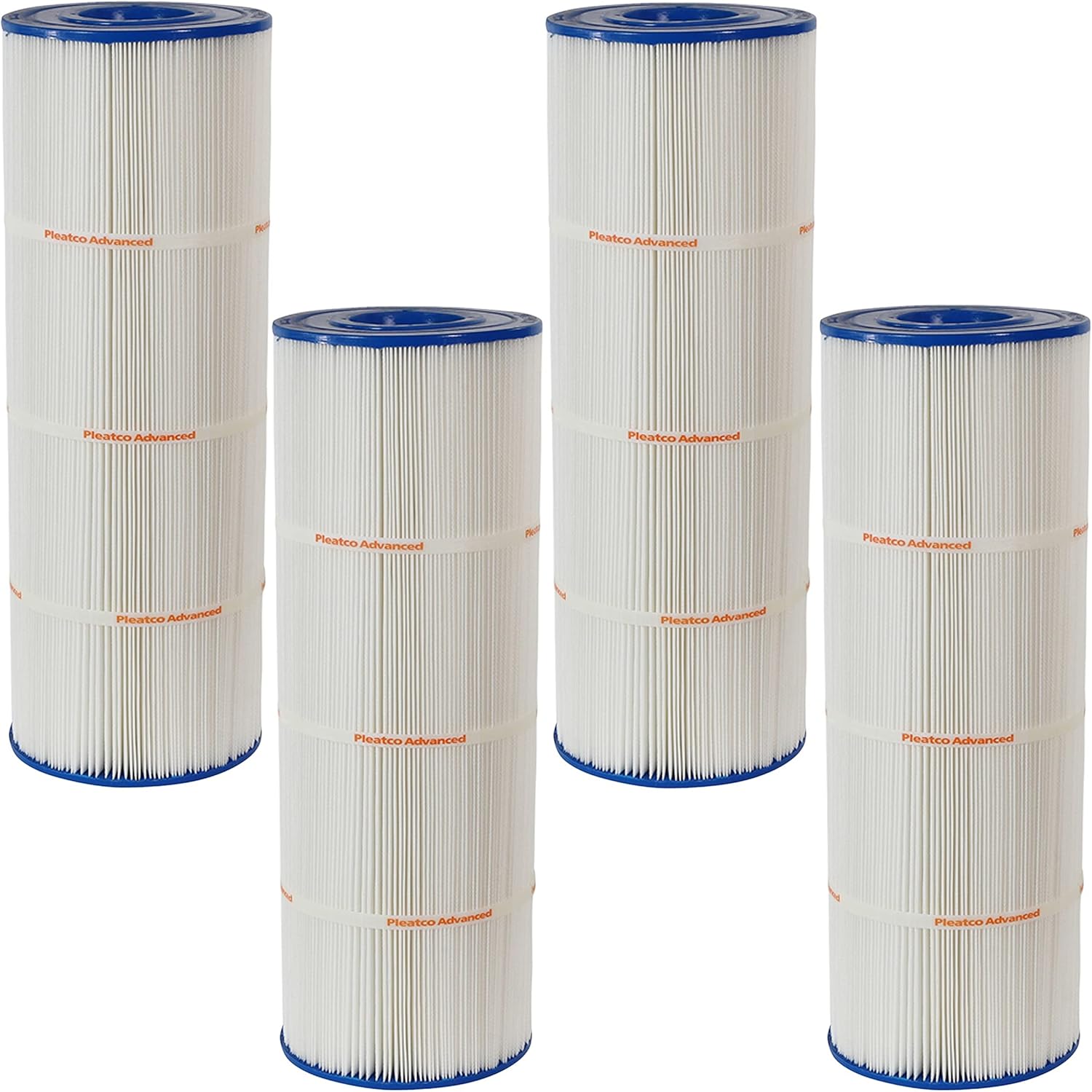 Pleatco Filtration PCC80-PAK4-EC Pool Filter Cartridge Replacement for Unicel: C-7470-4, Filbur: FC-6465, OEM Part Numbers: 817-0081, 178580, R173573