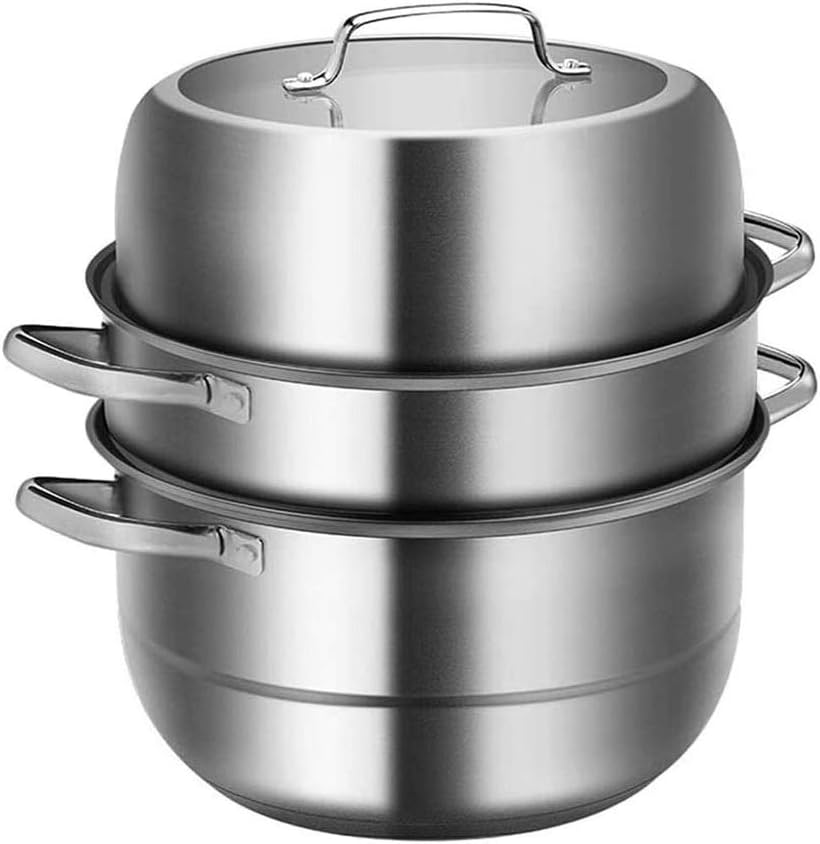 Stainless Steel Steamer Steaming Pot Energy-saving Steamer Boiler Home Kitchen Dining Room Cookware