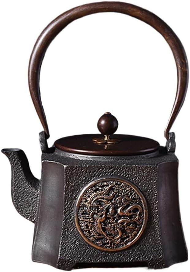 Longfeng Chengxiang Kung Fu Iron Teapot High-grade Tea Set Old Cooking Teapot