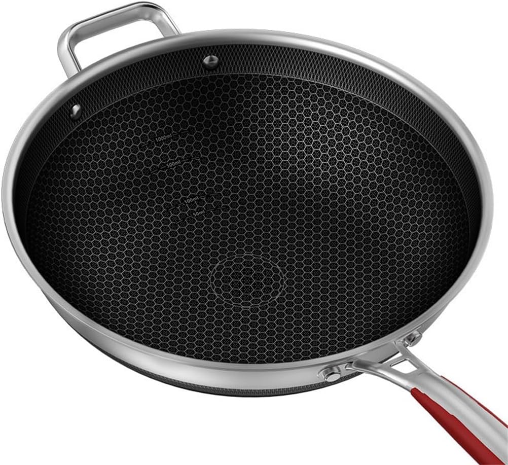 Honeycomb Non-stick Frying Pan Induction Cooker Gas Universal Household
