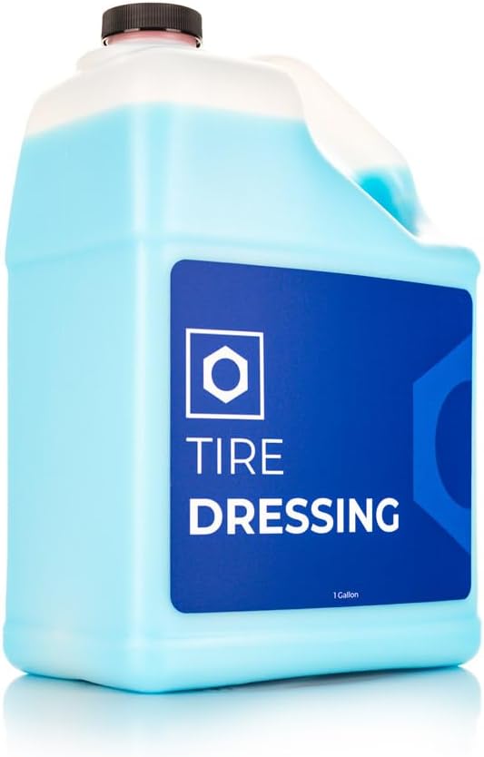 OBSESSED GARAGE - Tire Dressing | Long-Lasting Deep Satin Finish - 1 Gallon