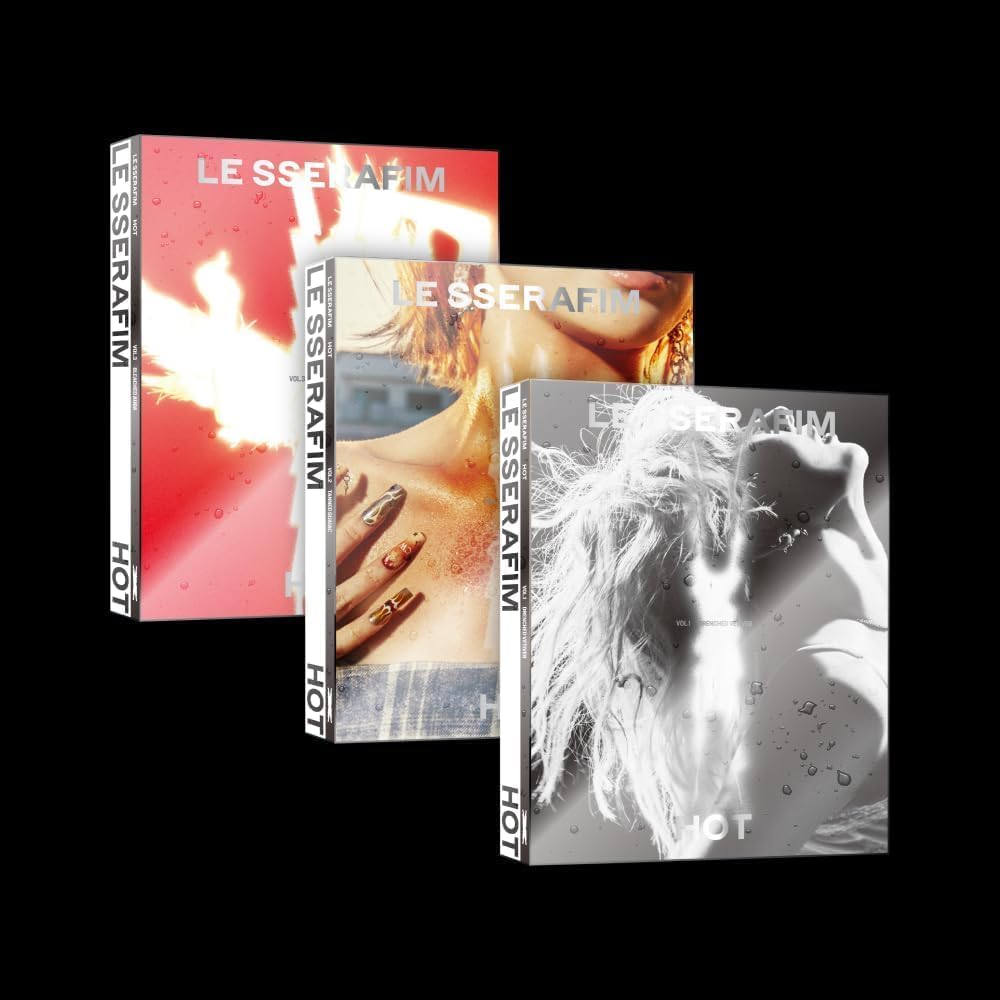 LE SSERAFIM HOT 5th Mini Album (Photobook - 3 Ver. Set)