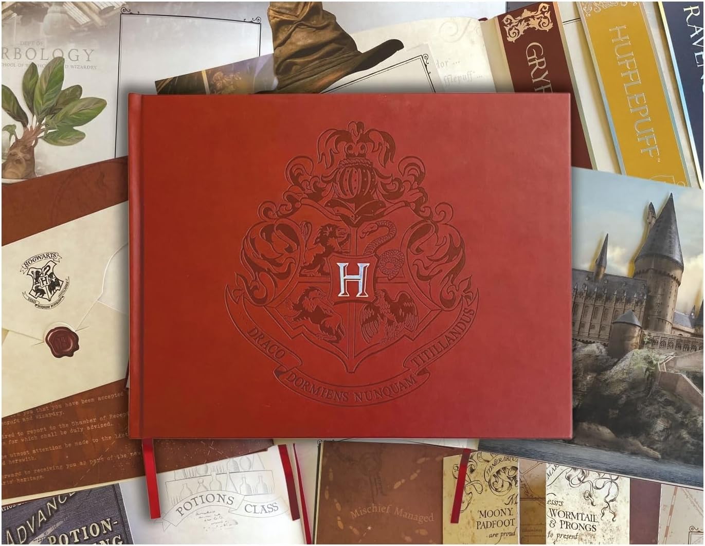 Paper House Productions Harry Potter Archival Quality Photo Memory Album with Interactive Pages and Space for 144 Photos