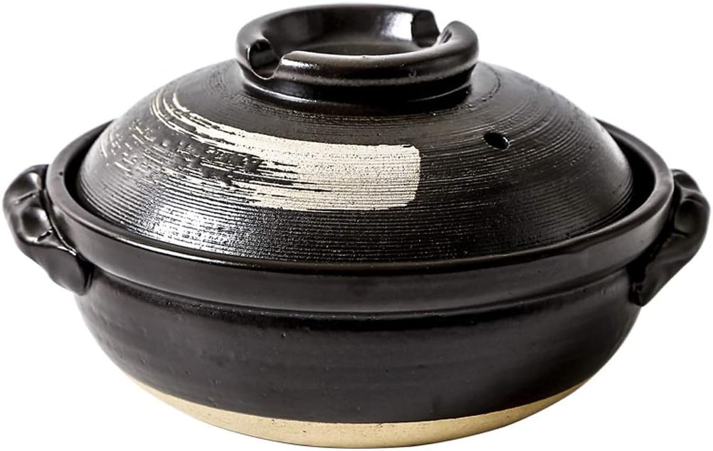 Stew Pot Soup Home Ceramic Gas Cooker Rice Casserole Single Lid High Temperature Resistant Casserole