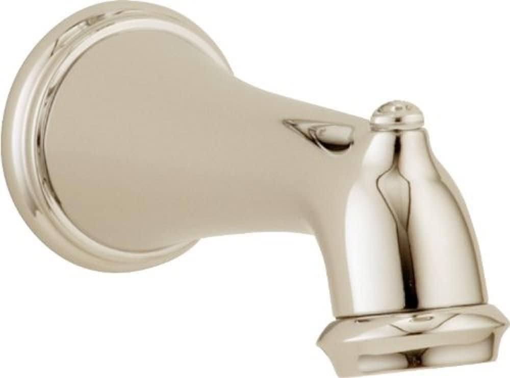 Delta Faucet RP43028PN Tub Spout with Non-Diverter, Polished Nickel, 0.5