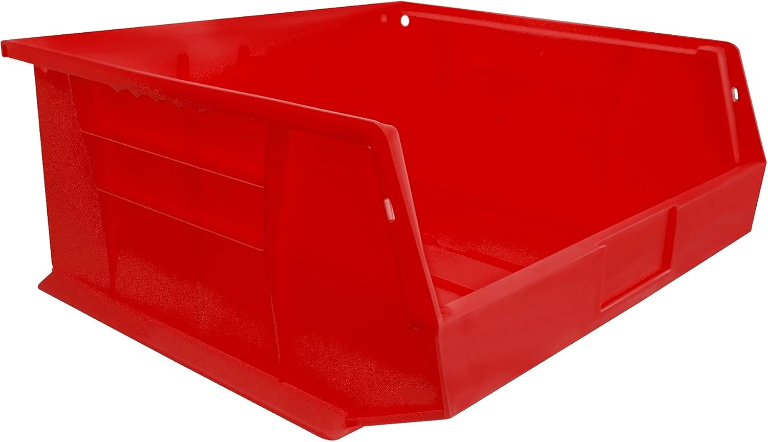 Durham PB30250-17-PKG Plastic, Hook-On-Bin, 16 X 15 X 7, Red, PKG OF 6