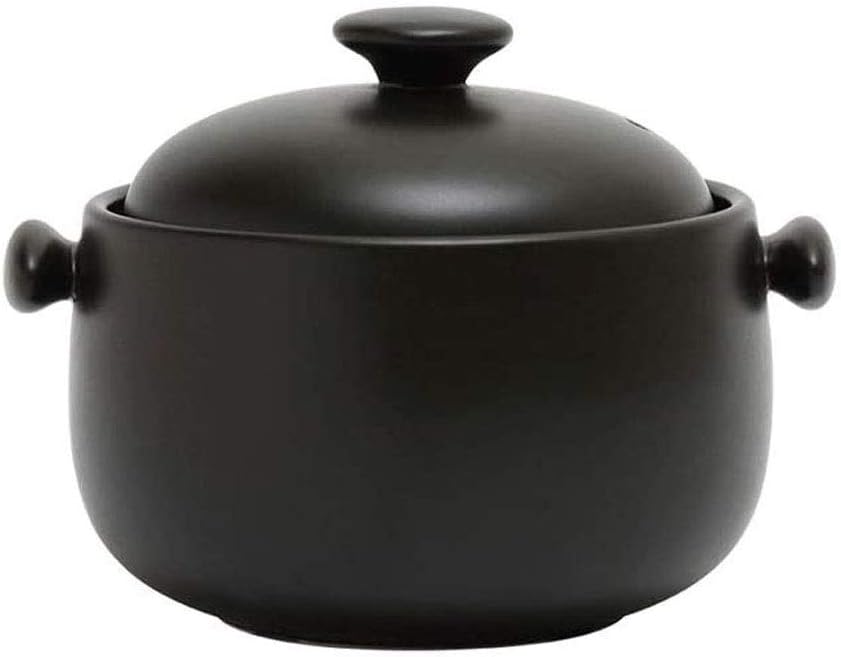 High Temperature Resistant Soup Ceramic Casserole Kitchen Stewing Pot Small Fire Pot cookware Sets with Cover Pot for Soup