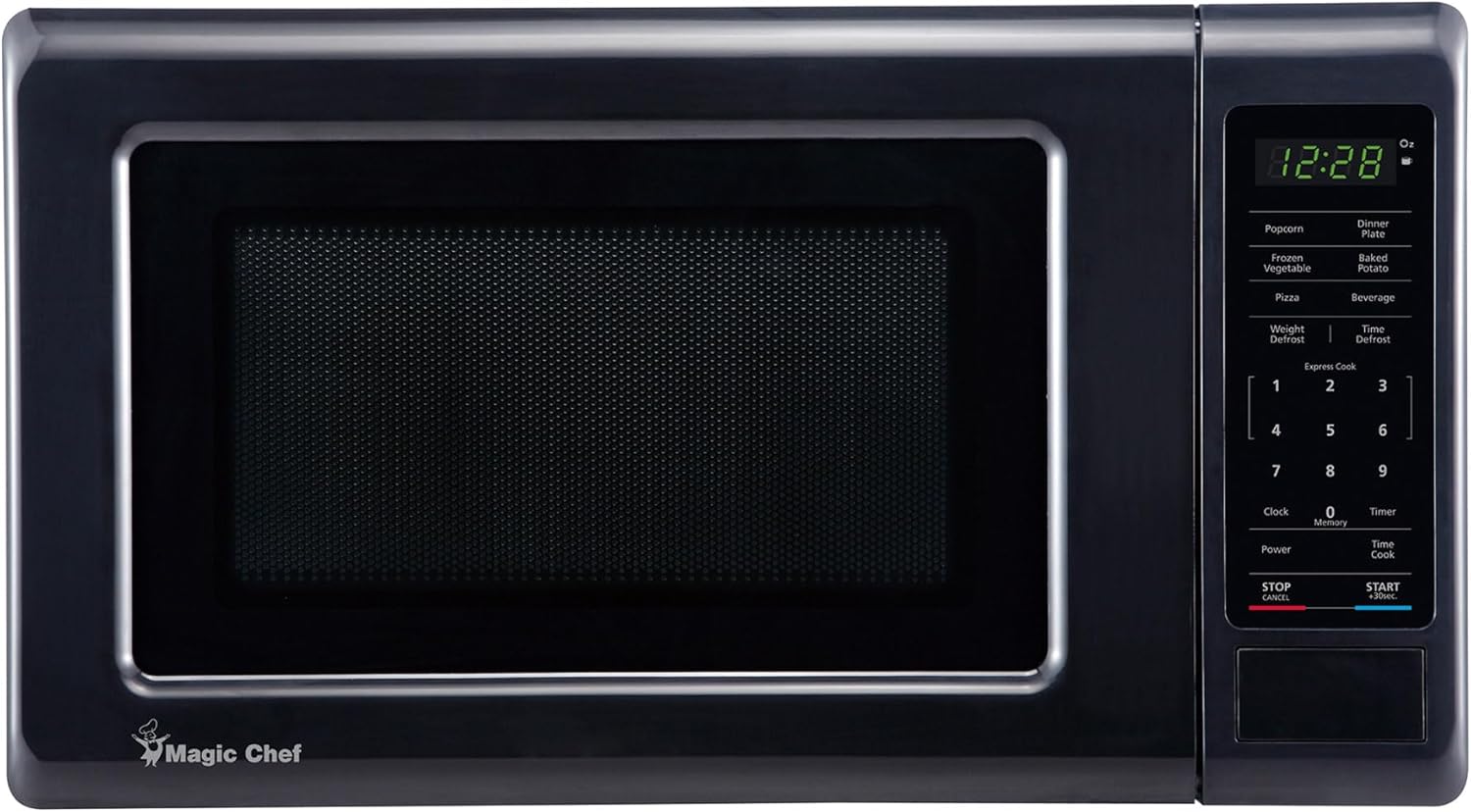 Magic Chef MC77MB Microwave, 0.7 cu ft, Black