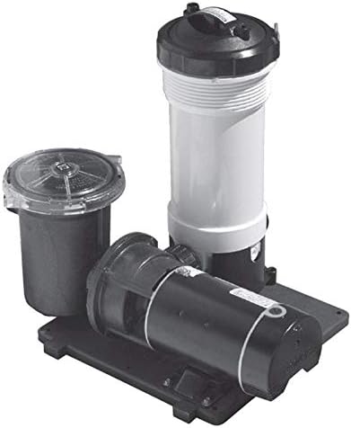 Waterway TWM 100 sq. ft. Above Ground Cartridge Filter With 1HP Single Speed Pump With Trap 520-4030