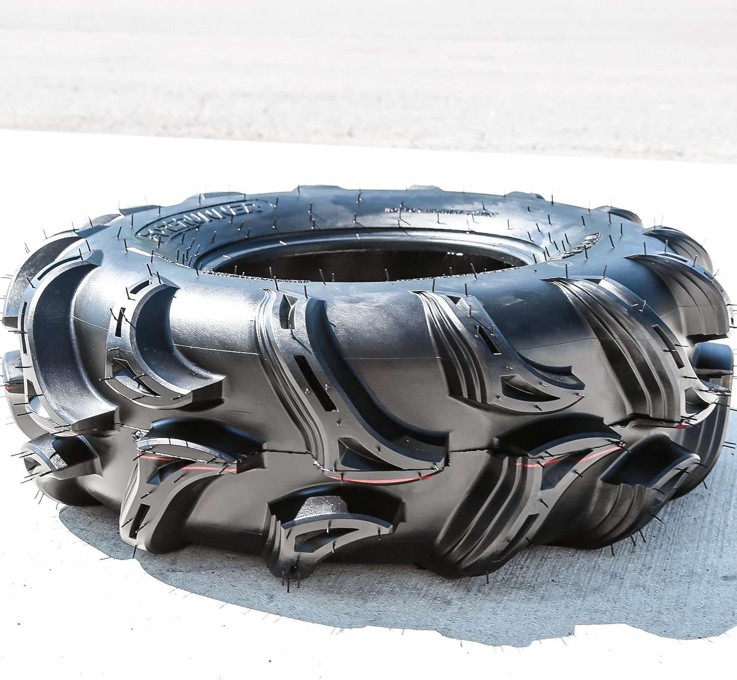 Forerunner Vulcan M/T ATV UTV Mud Off-Road Tire-28x9.00-14 28x9-14 28x9x14 52F Load Range 6 Ply BSW Black Side Wall