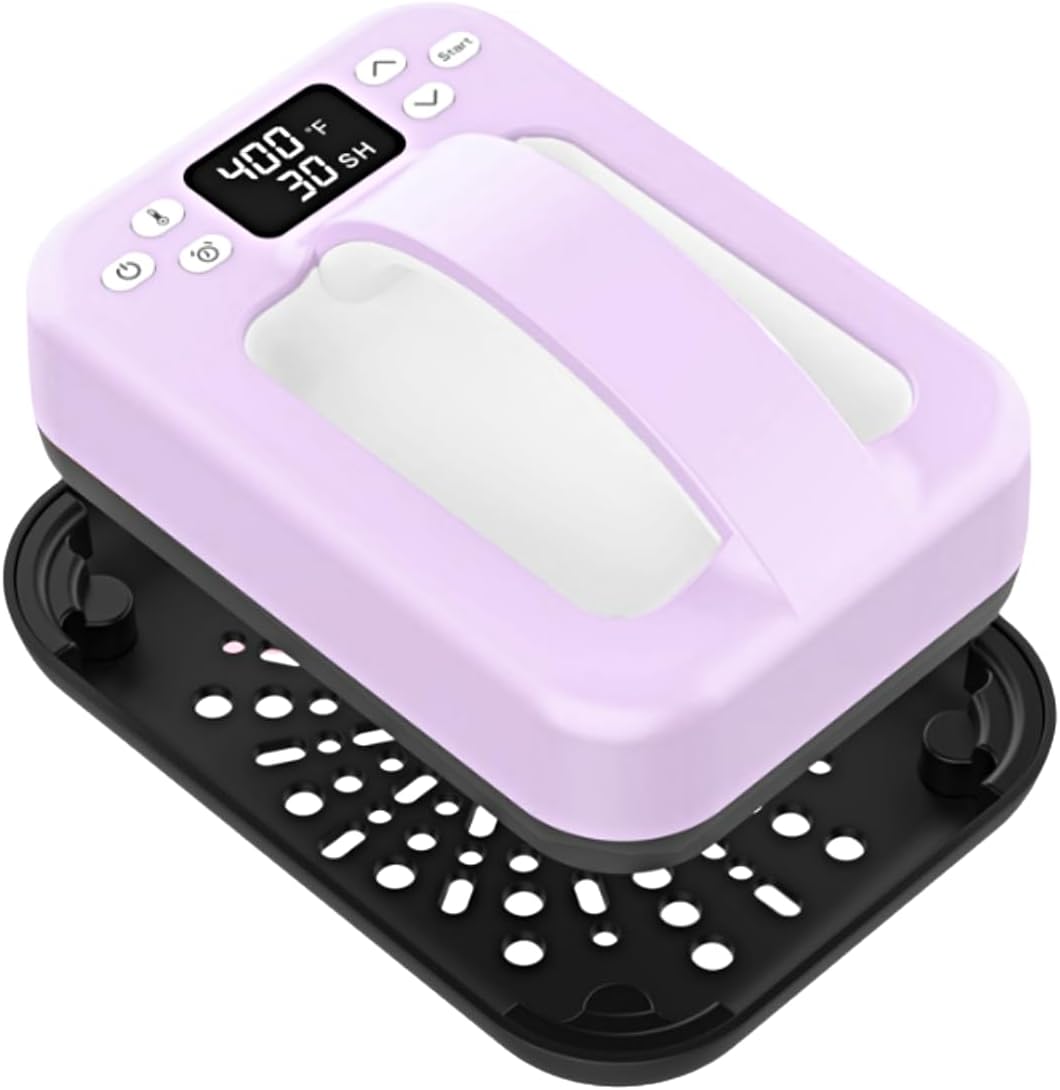 Heat Press Machine for T Shirts, Portable Heat Press 12